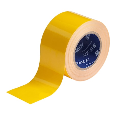 Brady Polyester, 3 in W., 100 ft L., 0.008 in Thickness 152118